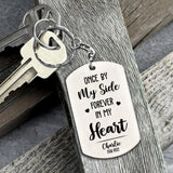 Personalized Upload Your Cat Photo You Are My Favorite Hello And My Hardest Goodbye Keychain Printed PNDT2903