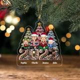 Personalized Merry Christmas 2023 Christmas Tree Christmas Gift Acrylic Ornament Printed VQ231464