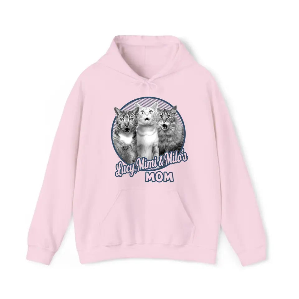 Personalized Upload Your Pet Photo Dog Lovers Cat Lovers Gift Hoodie 2D Printed LVA231507