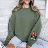Personalized Jeep Girl & Dogs Jeep Lovers Dog Lovers Gift Sweatshirt Printed HN24727
