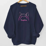 Personalized Dog Ear Line Dog Names Sweatshirt Printed HN24970