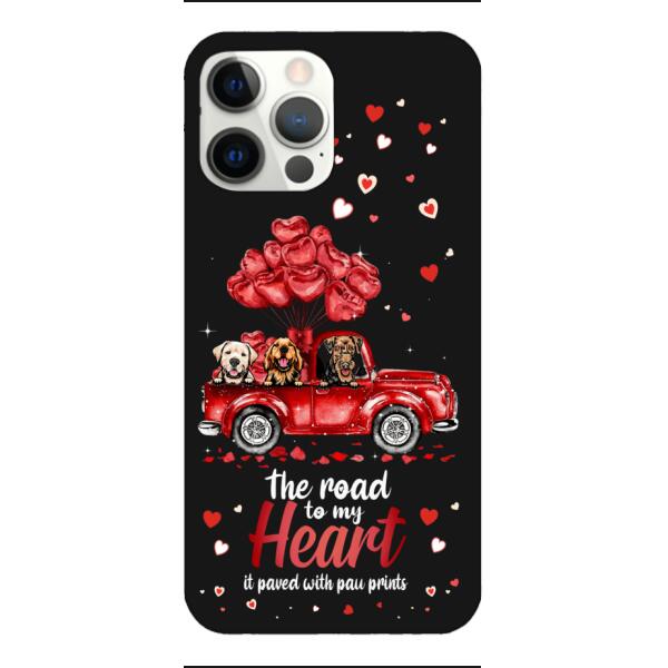Personalized Dog Valentine Phonecase Printed 22JAN-HC05