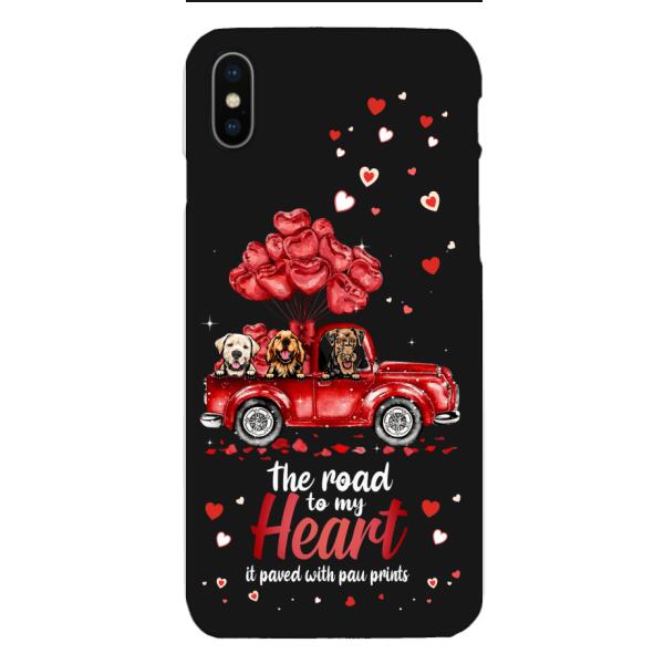 Personalized Dog Valentine Phonecase Printed 22JAN-HC05