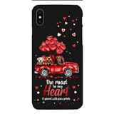 Personalized Dog Valentine Phonecase Printed 22JAN-HC05