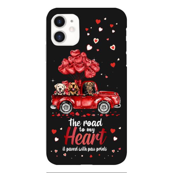 Personalized Dog Valentine Phonecase Printed 22JAN-HC05