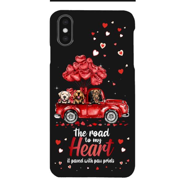 Personalized Dog Valentine Phonecase Printed 22JAN-HC05