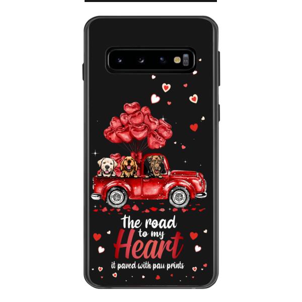 Personalized Dog Valentine Phonecase Printed 22JAN-HC05