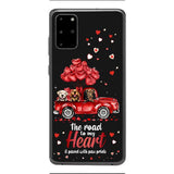 Personalized Dog Valentine Phonecase Printed 22JAN-HC05