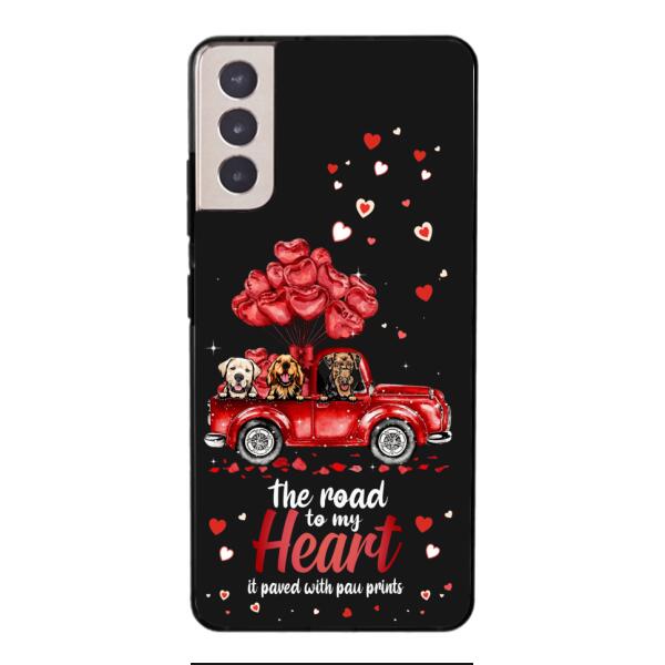 Personalized Dog Valentine Phonecase Printed 22JAN-HC05