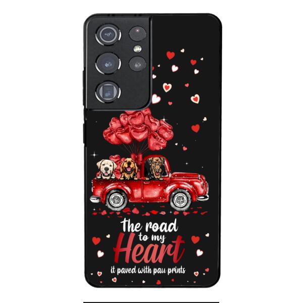 Personalized Dog Valentine Phonecase Printed 22JAN-HC05