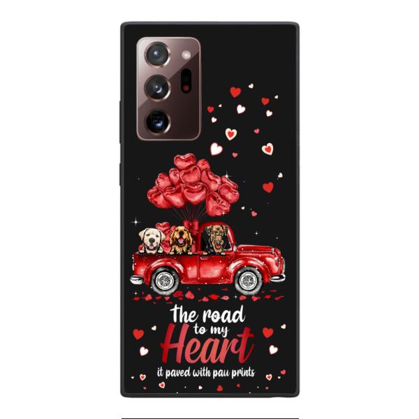 Personalized Dog Valentine Phonecase Printed 22JAN-HC05