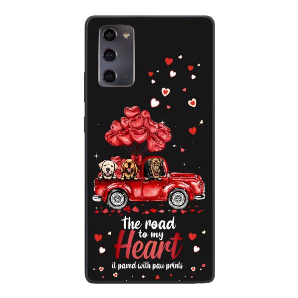 Personalized Dog Valentine Phonecase Printed 22JAN-HC05