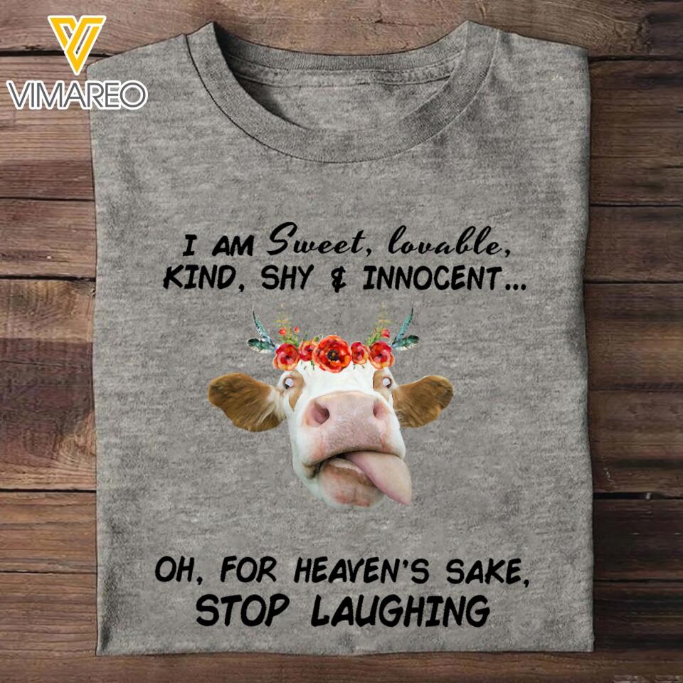 PERSONALIZED Cattle face TSHIRT QTMQ16
