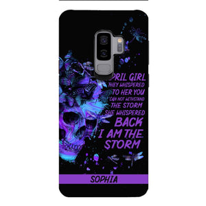 Personalized April Girl Phone Case Printed 25MAR-HC28