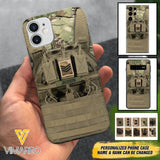 Personalized British Soldier Phone Case Printed 25MAR-DT29