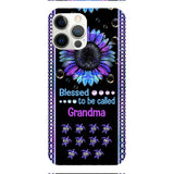 Personalized Grandma Kid Turtle Phone Case Printed V3Q 0604