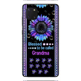Personalized Grandma Kid Turtle Phone Case Printed V3Q 0604