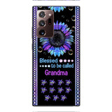 Personalized Grandma Kid Turtle Phone Case Printed V3Q 0604