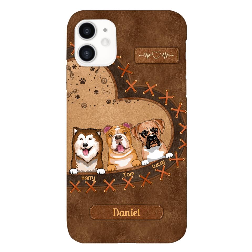Personalized Dog Lover Phone Case Printed 22APR-DT28