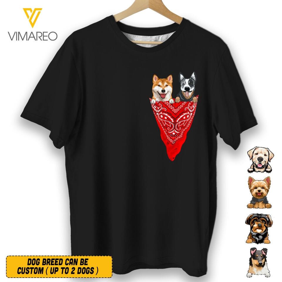 DH Personalized Dog Lover Tshirt Printed HQ045