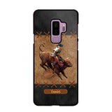 Personalized Cattle Riding Upload Photo Phonecase QTHC3105