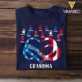 Personalized Blessed to be call Nana Grandma Independence day Tshirt Mother's Day gift NQVQ1406