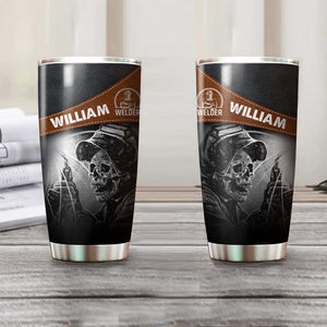 Personalized Welder Gifts Tumbler Printed QTHY2910