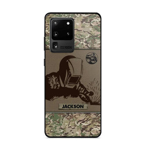 Personalized Welder Camo 3D Printed Phonecase OCT22-HY31
