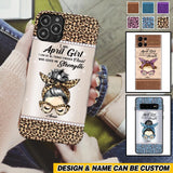 Personalized I Am April Girl I Can Do All Things Through Christ Who Gives Me Strength Phonecase Printed 23JAN-HQ30