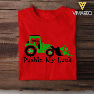 Personalized Punshin My Luck Truck Kid Tshirt Printed QTVQ0102
