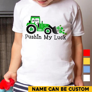 Personalized Punshin My Luck Truck Kid Tshirt Printed QTVQ0102
