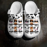 Personalized Cow Lovers Clog Slipper Shoes Printed 23FEB-HQ22