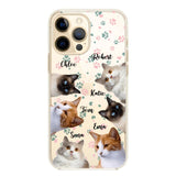Personalized Upload Your Cat Photo Cat Lovers Silicon Phonecase 23MAR-DT22