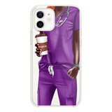 Personalized Nurse & Name Silicon Phonecase 23MAR-DT29