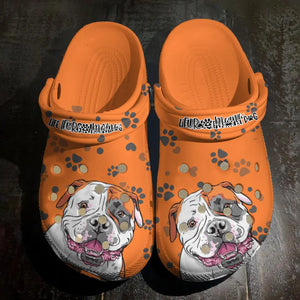 Personalized Life Is Better With Dogs Dog Mom Fur Mama Dog Lovers Gifts Clog Slipper Shoes Printed 23FEB-DT23