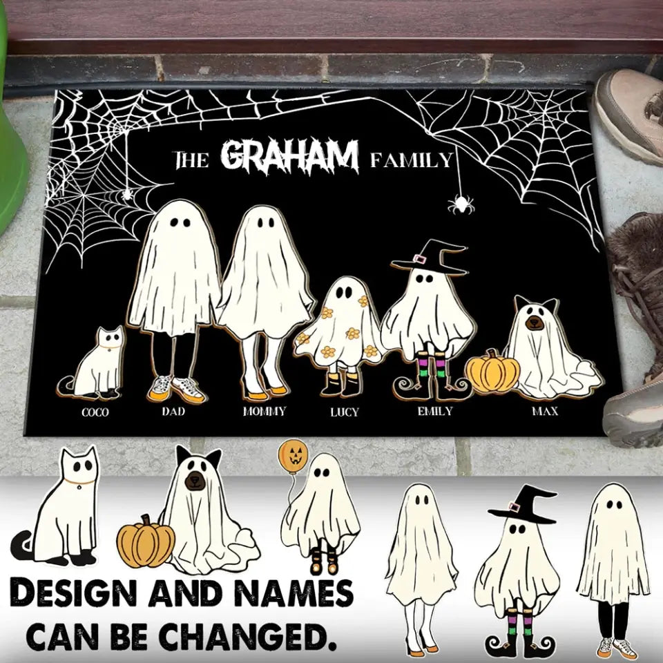 Personalized The Graham Family Doormat 23298HTHHN