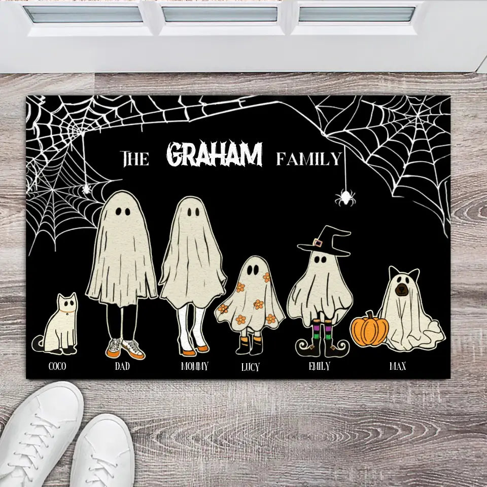 Personalized The Graham Family Doormat 23298HTHHN