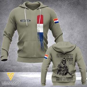 Customized Netherland Soldier 3D Printed Shirt/Hoodie ZD064