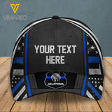 AH PERSONALIZED OKLAHOMA POLICE PEAKED CAP 3D FEB-DT25