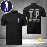 GOLFER JUST THE TIP POLO SHIRT 3D PRINTED 150322