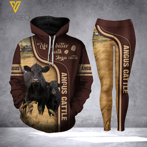 VMMH ANGUS CATTLE COMBO HOOODIE + LEGGING 3D PRINTED MAR-HQ02