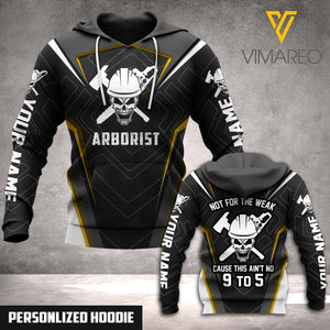 PERSONALIZED ARBORIST CUSTOMIZE HOODIE 3D PRINTED LC