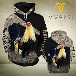 VH ROOSTER hoodie 3d all print 0302 HVQ