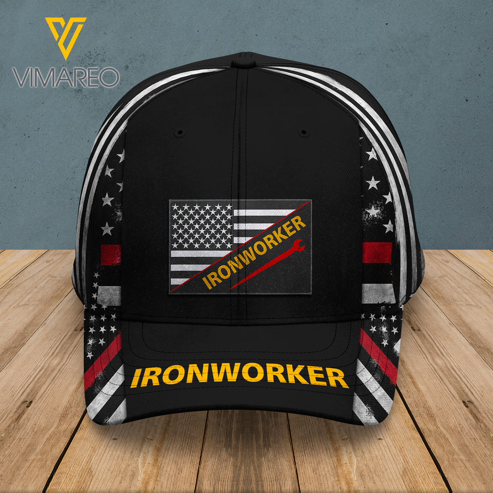 Ironworker Flag Peaked cap 3D NQA