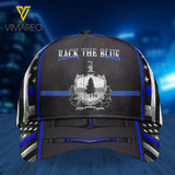 Vermont blue line Peaked cap 3D MTP cow