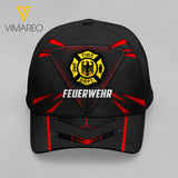 German Firefighter 3D printed Peaked cap TCW